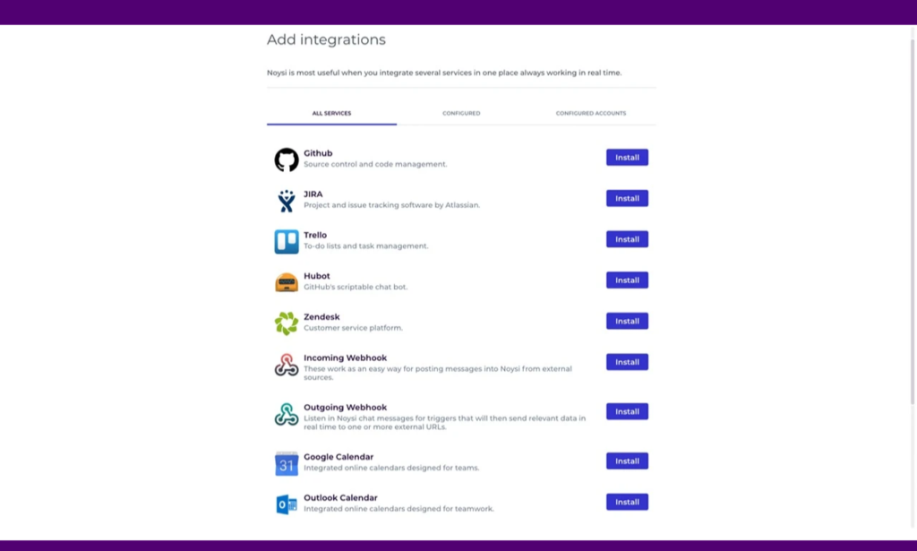 NOYSI Lifetime Deal Integrations