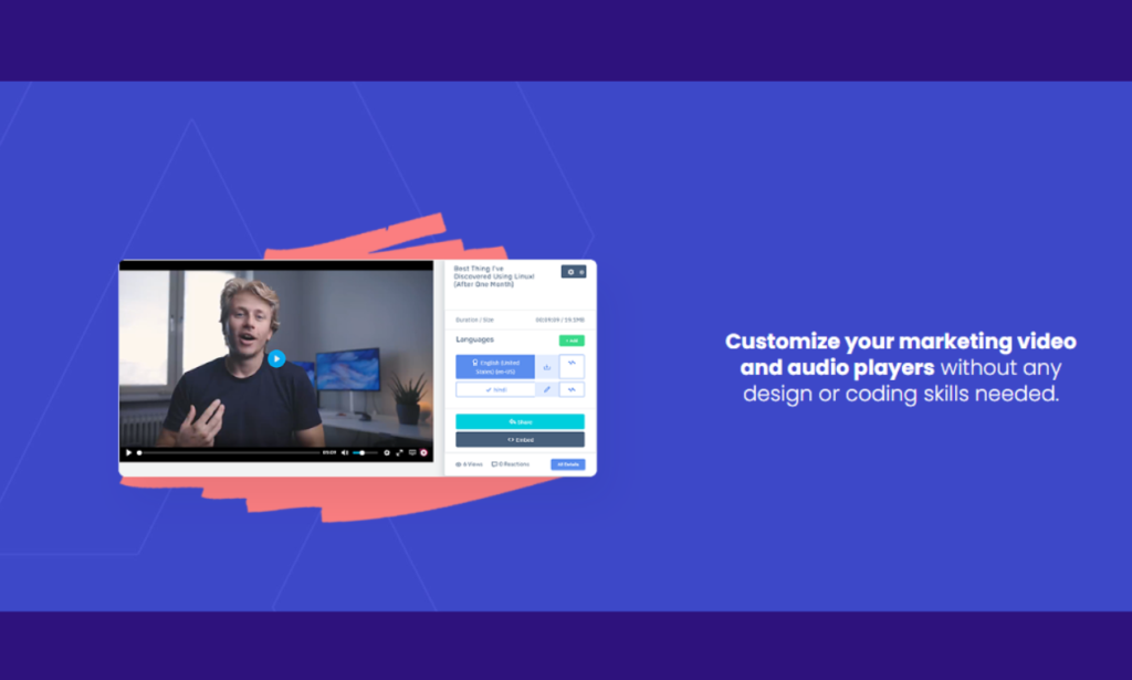 Vidtags Customizable Video Player
